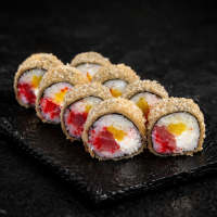 Tемпура Тунець з манго Tемпура Тунець з манго