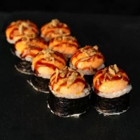 Запечені макі креветка