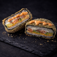 Big Суші-бургер з лососем 